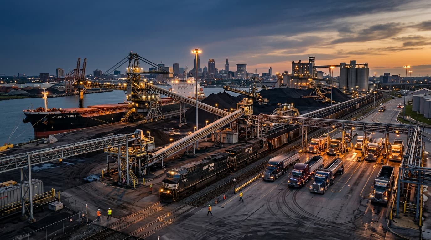 Integrated Geoverse industrial logistics operations