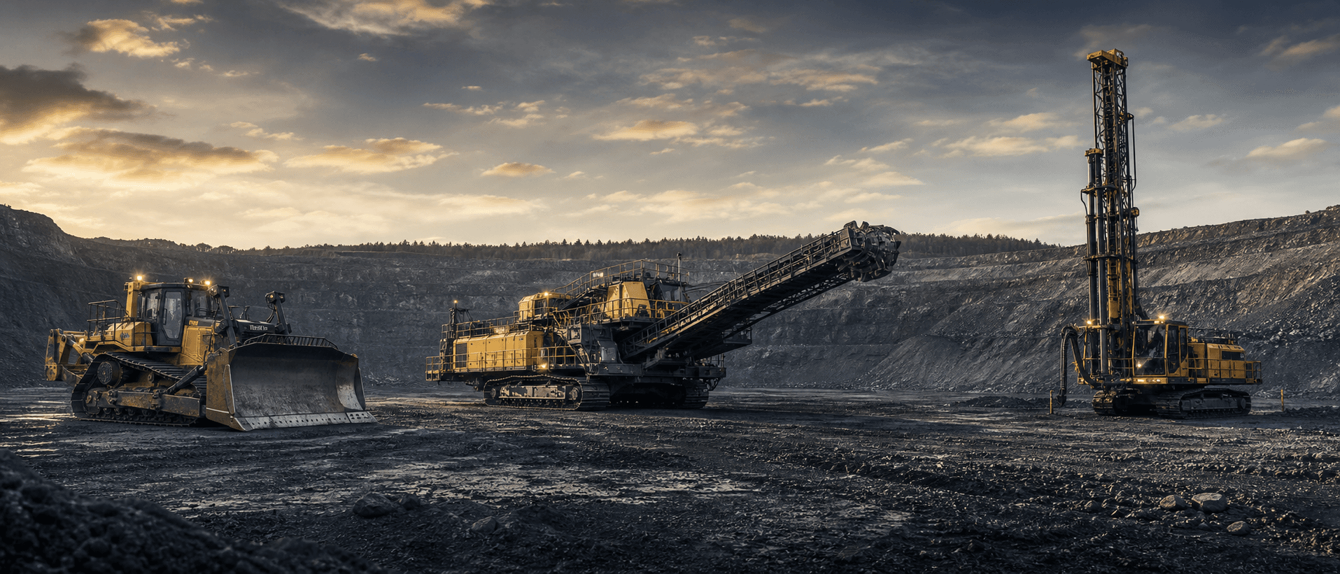 Geoverse heavy equipment fleet
